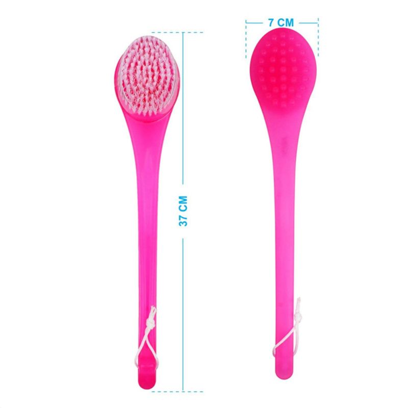 Vilka är fördelarna med plast baksida Bath Brush's penselhuvuden som vanligtvis är gjorda av borst eller nylonfibrer?